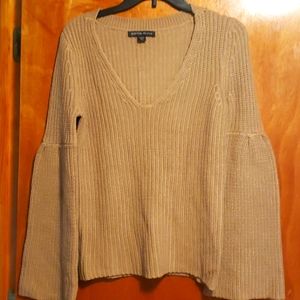 NWOT INC tan sweater